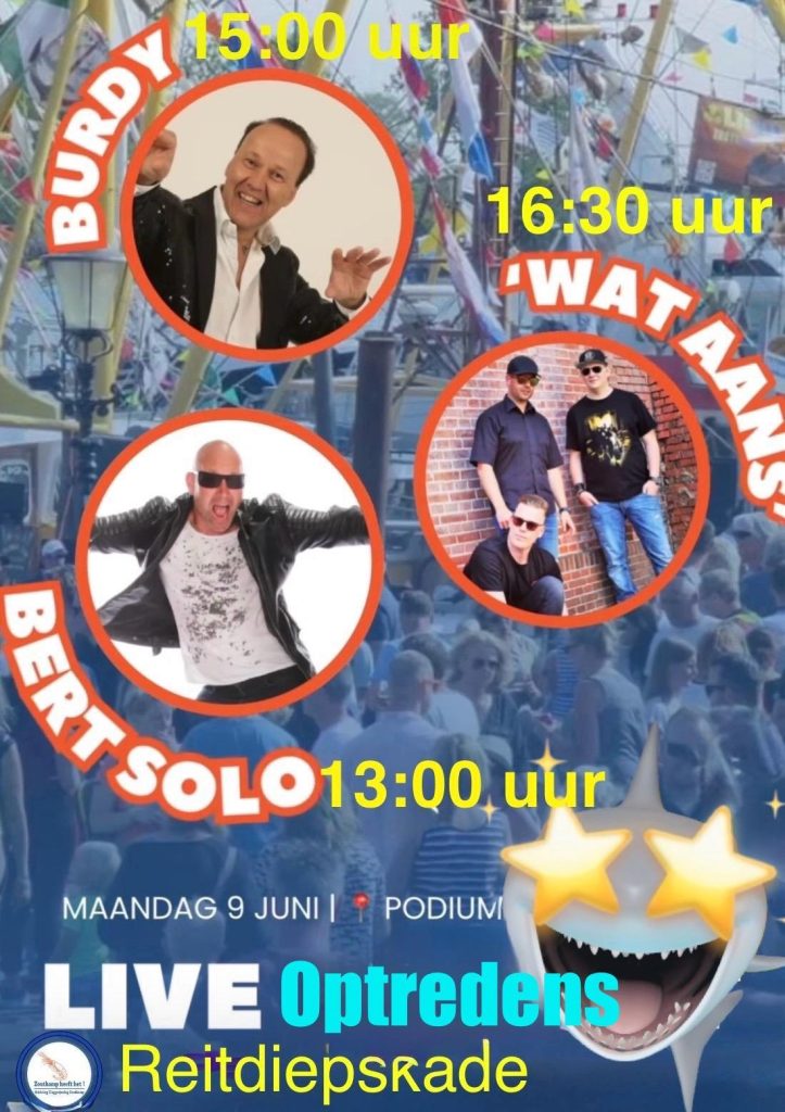 Optreden op tweede pinksterdag in Zoutkamp